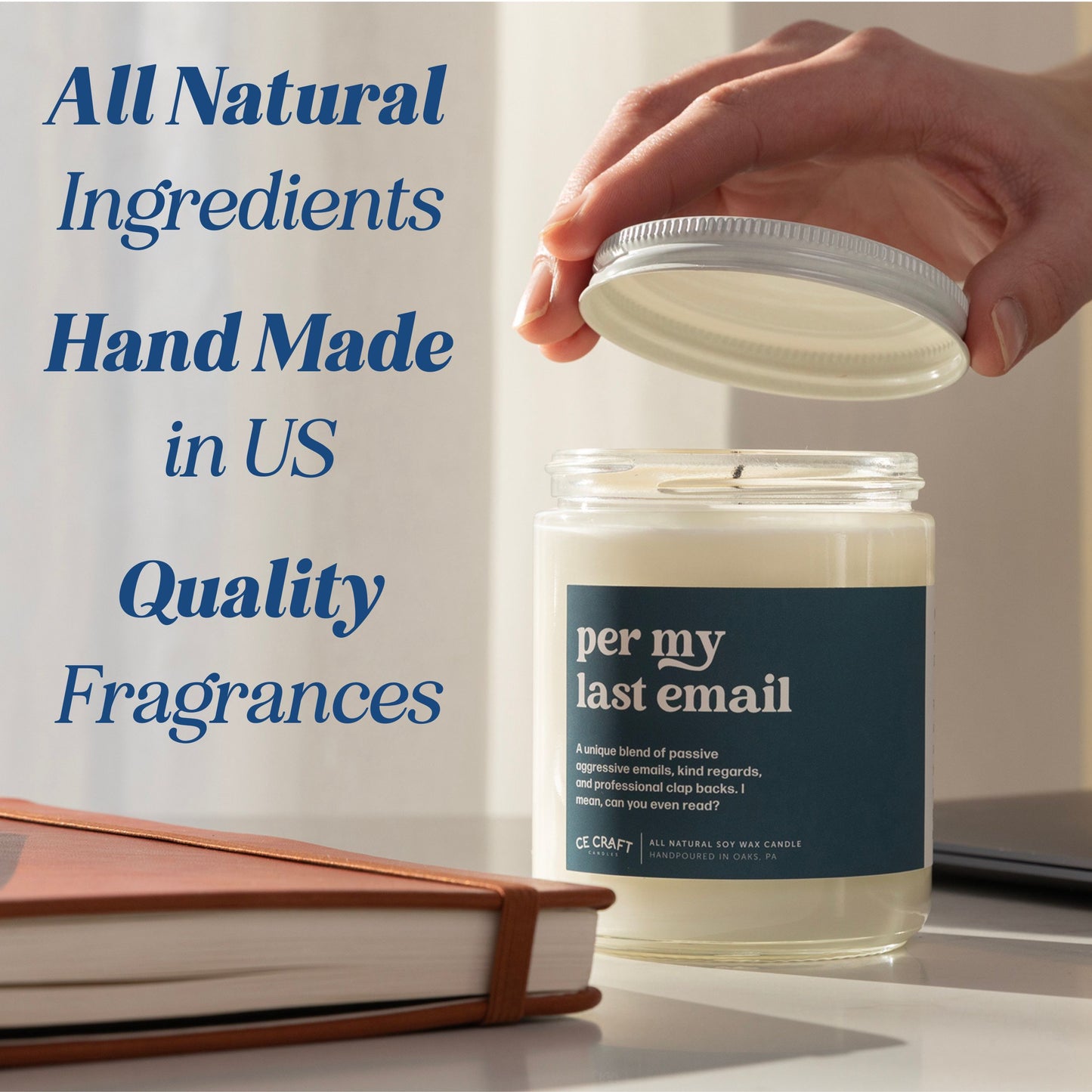 I Love You For Your Personality Candle