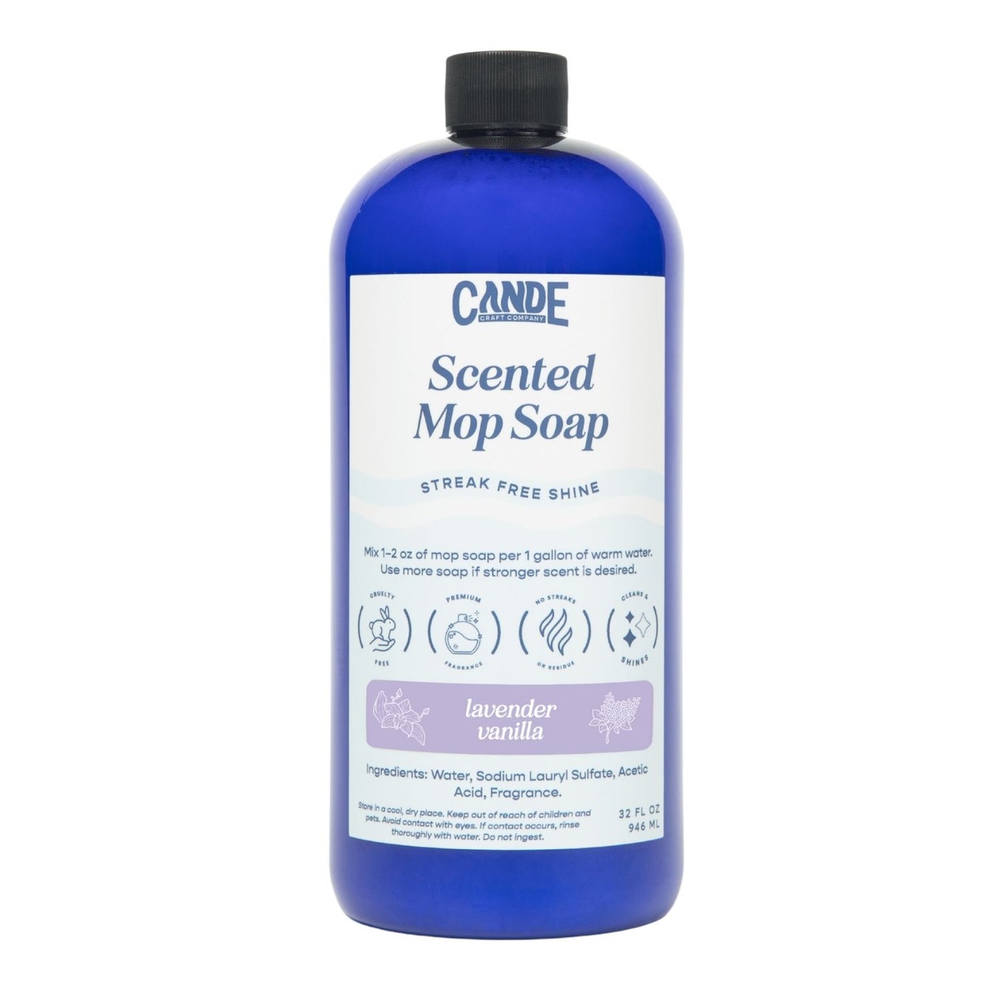 Lavender Vanilla Scented Mop Soap