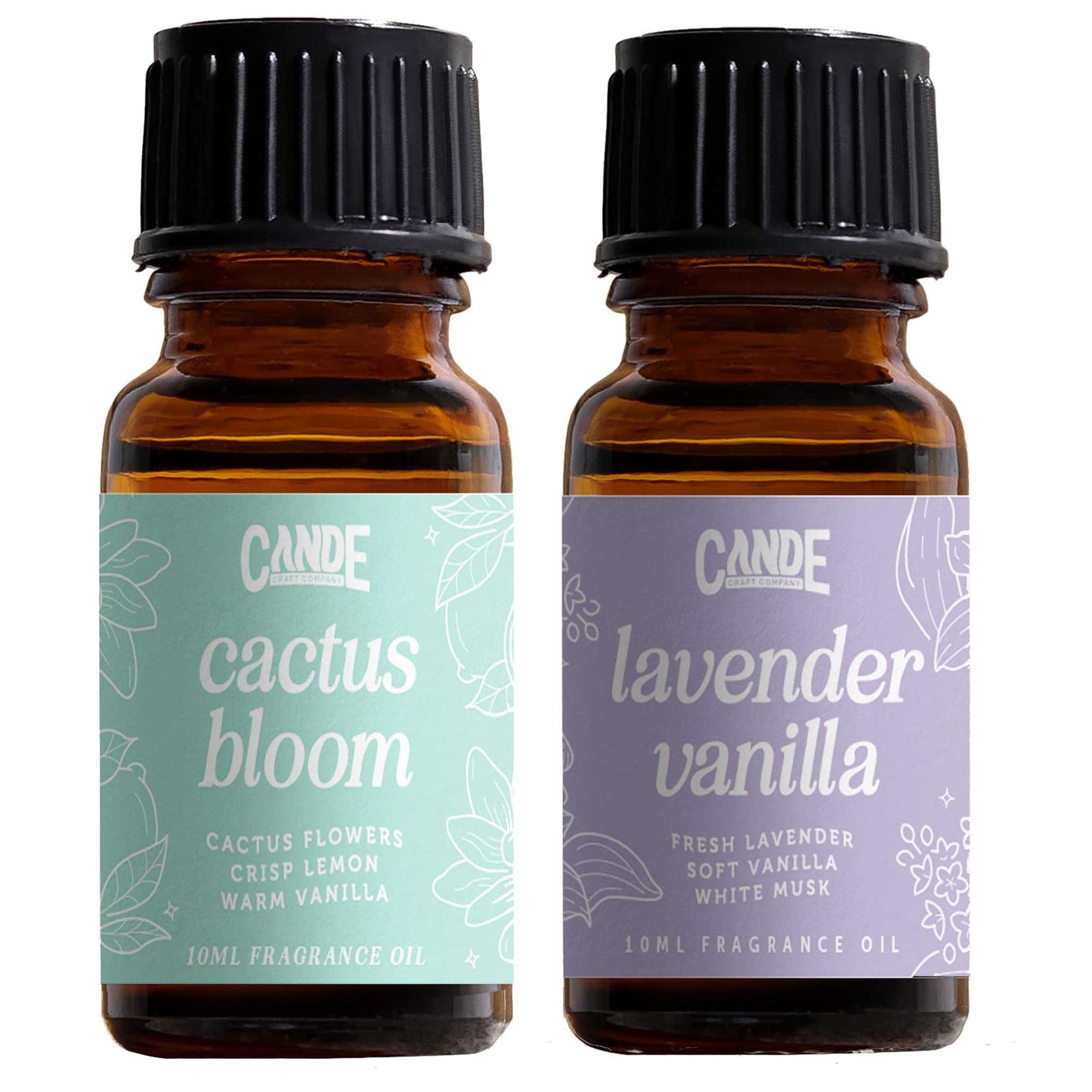 Scented Premium Fragrance Oil Multi Pack - Long-lasting Fragrance for Home