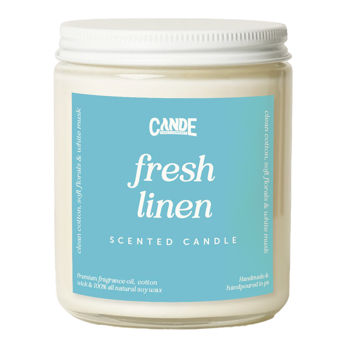 Fresh Linen Scented Candle