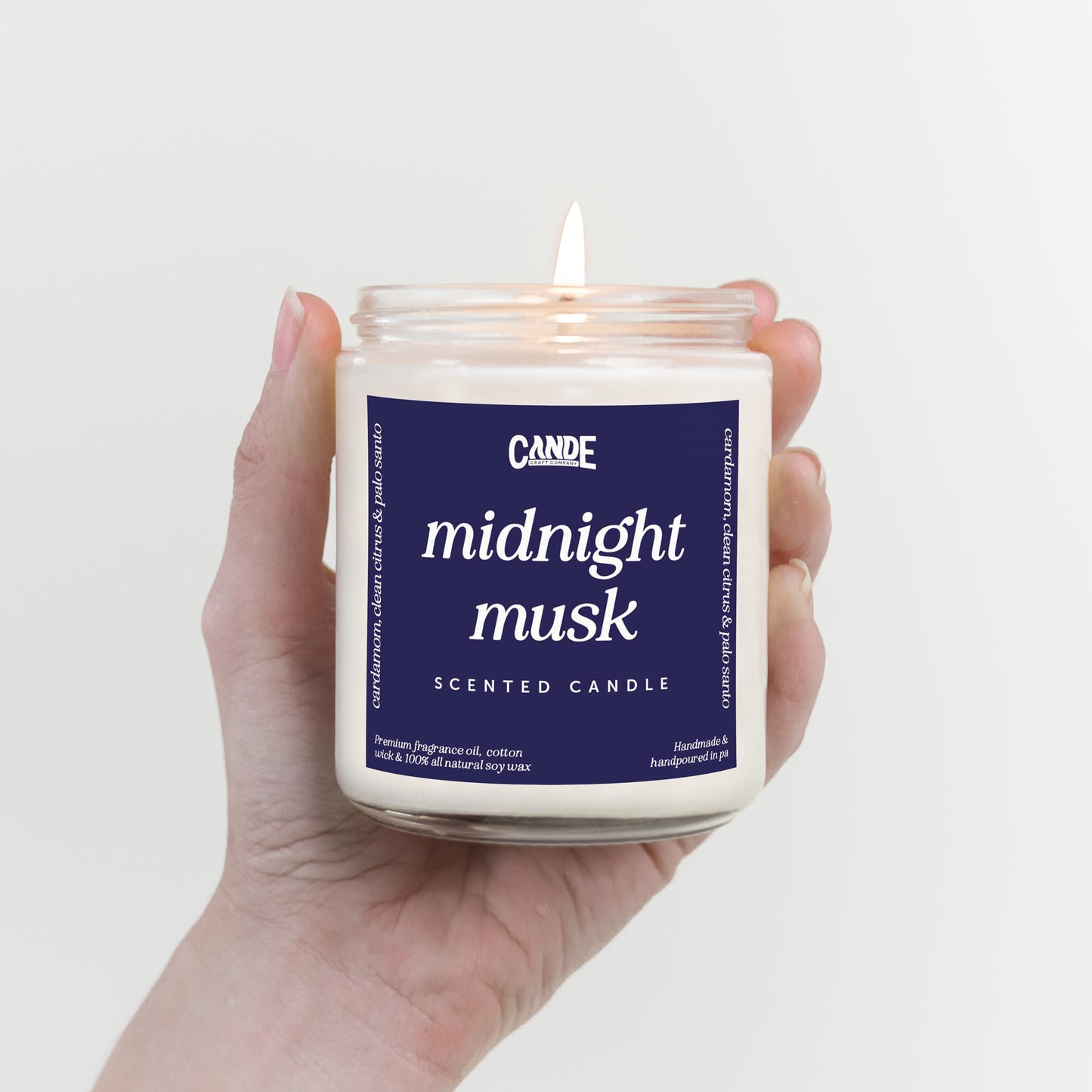 Midnight Musk Scented Candle