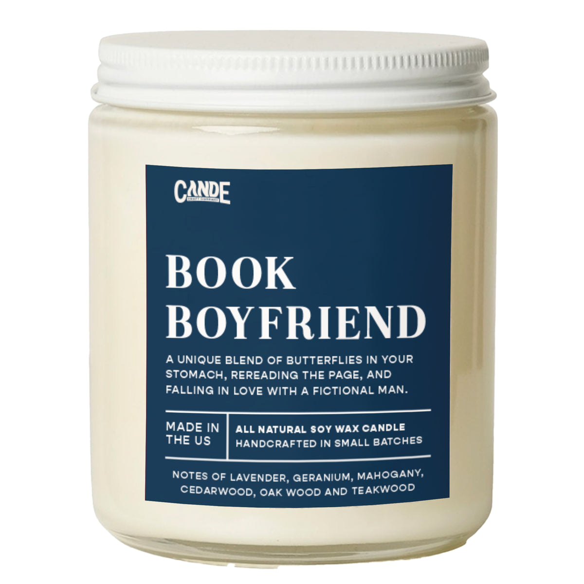 Bookish Themed Scented Candle